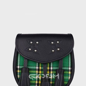 Sporran - Estuche de Cuero de Alta Calidad para Kilt, Nuevo Diseño, Bolsa de Cuero de Alta Calidad para Tambor Bodhrán, Estuche Suave de Cuero - Product Image 2