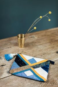 Monedero Estilo Vintage bordado con cremallera - Product Image 3