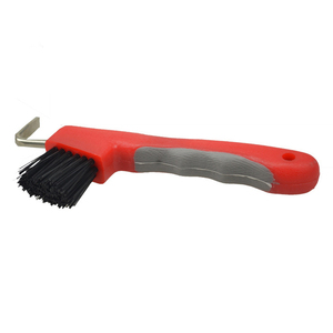 Brosse en plastique réutilisable de choix de sabot de cheval de logo personnalisé en gros d'usine de produits de soin de cheval pour le toilettage - Product Image 2