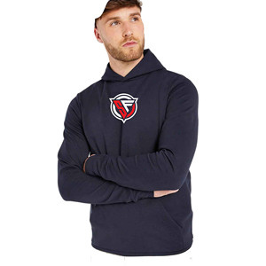 Hombres Turn-Down Collar Classic Essentials Hip Hop High Street Sudadera con capucha Logotipo personalizado Sudadera con capucha de invierno - Product Image 2