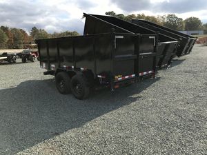 Remolque de Volteo con Motor y Engranajes 14LP 1483, con 4 Lados, 14K GVWR, Alta Productividad, en Venta - Product Image 3