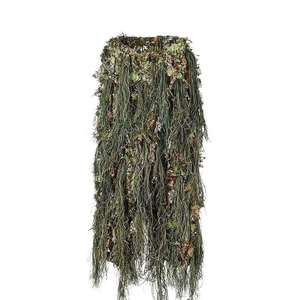 Combinaison de chasse multifonctionnelle imperméable à l'eau, veste et pantalon camouflage, tenue tactique Ghillie pour adultes, polyester carbone - Product Image 4