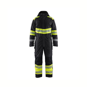 Ropa de trabajo de alta visibilidad de seguridad industrial para hombre, traje de seguridad de poliéster reflectante de secado rápido transpirable para trabajadores de fábrica - Product Image 1