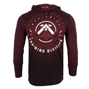 Sudadera con capucha de gran tamaño de algodón de alta calidad French Terry, ropa de calle, lana gruesa, hombro caído indefinido, sudaderas con capucha personalizadas lisas en blanco para hombres - Product Image 2