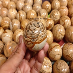 Imagen de alta calidad Esferas de jaspe Piedra preciosa Increíble bola de cristal para decoración de jaspe del desierto Precio al por mayor - Product Image 3