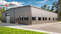 Estructura Metálica de Gran Envergadura, Nave Industrial Resistente, Cámara Frigorífica Segura, Estructura de Acero para Almacenes