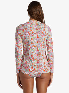 Maillot de bain rash guard pour femme haute performance, imprimé par sublimation, protection anti-UV, respirant, séchage rapide, écologique - Product Image 5