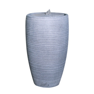 WF079H47 Lightweight Poly-Fiberglass <b>Garden</b> Water Feature Indoor Wall Water Fountains Factory-Made in Vietnam <b>Concrete</b> Design - Product Image 1