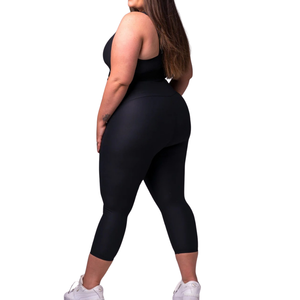 Conjunto de Yoga de Talla Grande con Soporte Alto, Tejido Elástico de Compresión, Ropa Deportiva Activa para Entrenamiento en el Gimnasio para Mujer - Product Image 4