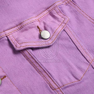 Chaqueta de Mezclilla de Invierno para Hombre con Cuello Alto, Logotipo Personalizado Impreso, Transpirable, de Secado Rápido, Talla y Color Personalizados, Precio Bajo y Alta Calidad - Product Image 4