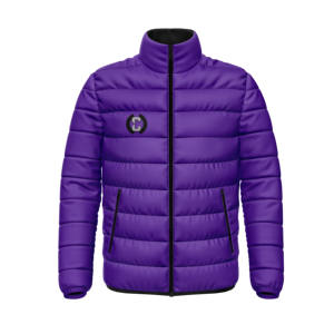 Chaqueta de Invierno Acolchada con Cierre de Cremallera Transpirable con Logotipo Personalizado al por Mayor, Chaqueta de Burbuja Brillante de 220 g para Hombre - Product Image 1
