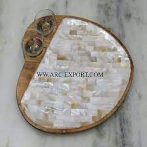 ถาดเสิร์ฟอาหารบัฟฟาโลฮอร์นขนาดใหญ่ถาดเสิร์ฟอาหารบนโต๊ะแบบคลาสสิกเครื่องใช้ในครัวถาดเสิร์ฟอาหารเย็น - Product Image 6