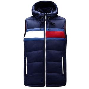 Chaleco acolchado impermeable cálido para hombre estilo moda personalizado al por mayor ropa de calle de invierno chaleco acolchado al por mayor - Product Image 3