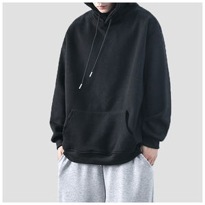 Manufacturer Men Hoodie High Quality Cotton 420gsm for Plain Heavyweight Oversized Streetwear Eco-Friendly Winter Custom - Product Image 3