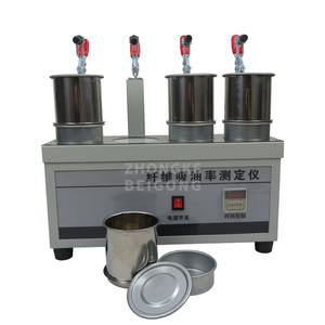 Il tester di assorbimento dell'olio della fibra determina l'indice di assorbimento dell'olio della fibra utilizzata nella pavimentazione dell'asfalto di ingegneria autostradale - Product Image 1