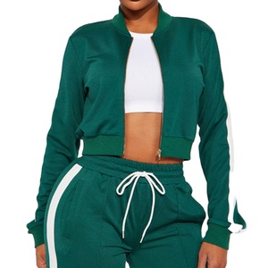 Nouvel ensemble décontracté deux pièces pour femme avec logo personnalisé, short en toile unie au-dessus du genou, 100 % coton, vêtement de sport écologique, collection été 2026 - Product Image 4