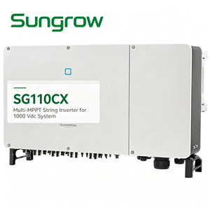 อินเวอร์เตอร์พลังงานสูง <span class=keywords><strong>Sungrow</strong></span> 230V แบบเชื่อมต่อกับระบบไฟฟ้า <span class=keywords><strong>33kW</strong></span> 50kW 110kW 110kVA โซลูชั่นแผงโซลาร์เซลล์ - Product Image 1