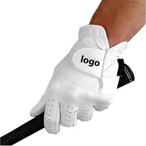 Guantes de golf de cuero Cabretta para hombre de alta calidad Mejor estándar Calidad internacional Personalizable Durable Fabricado más alto - Product Image 4