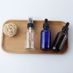 Refillable Boston mắt thả tóc chai dầu rõ ràng <span class=keywords><strong>Brown</strong></span> 60ml 2oz 1oz 4oz hổ phách chai thủy tinh nhỏ giọt - Product Image 5