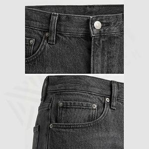 Pantalones Vaqueros al por Mayor, Pantalones Rectos de Algodón de Alta Calidad, Lavado Destruido, Estilo Urbano, Desgastados, Personalizados para Hombre - Product Image 4