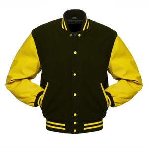 Activewear College Baseball Varsity Jacket Retro Letter Patch Nombre del equipo personalizado OEM Fashion Streetwear Bomber Jacket para hombres - Product Image 6