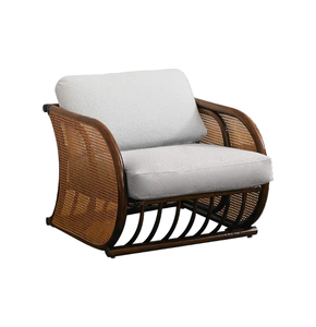 Auraframe Woonbank Stoel Fauteuil Natuurlijke Rotan Set Productsociatie Sessie Kartonnen Gebied Eenvoudige Versie Luscapaciteit - Product Image 1