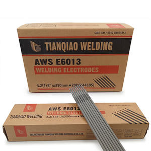 <span class=keywords><strong>Electrodo</strong></span> de Soldadura AWS E6013 <span class=keywords><strong>5</strong></span>/<span class=keywords><strong>64</strong></span> 3/32 1/8 <span class=keywords><strong>5</strong></span>/32 de Fábrica China, Varilla de Acero al Carbono AC/DC - Product Image 1