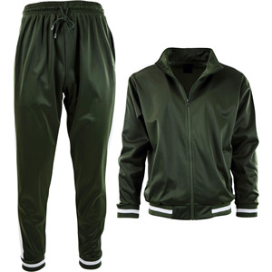 Chándales personalizados al por mayor de colores sólidos, trajes deportivos para hombre, ropa para correr, conjuntos para correr, chándal deportivo personalizado, trajes de entrenamiento para gimnasio - Product Image 2