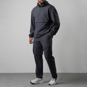 Customized Men's Windbreaker <b>Set</b> Top quality private logo now available in wholesale price factory made latest style Trackset - Product Image 6