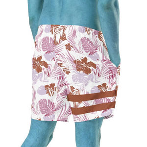 Short de jogging pour homme imprimé par sublimation personnalisée-Spandex imperméable et respirant/Tenue décontractée d'été en coton/polyester - Product Image 4