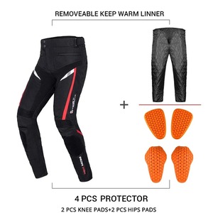 ชุดขี่มอเตอร์ไซค์ฤดูหนาวสำหรับผู้ชาย ระบายอากาศได้ดี กันน้ำ ผลิตจากโพลีเอสเตอร์และไนลอน - Product Image 6
