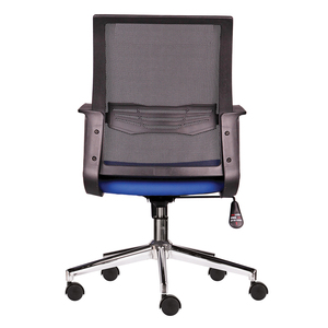 Silla de Oficina Ergonómica Giratoria HOM1016-01 con Cojín Verde, Diseño Minimalista, Altura Ajustable y Respaldo de Malla para Uso Doméstico - Product Image 2