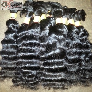 18 pouces 20 pouces 22 pouces Cheveux Humains Humides Et Ondulés En Vrac Sans Trame - Product Image 6