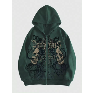 Ropa de invierno, ropa de calle, sudadera con capucha con estampado de pantalla, sudaderas térmicas personalizadas, pulóver, sudaderas con capucha de lana Unisex para hombres 2024 - Product Image 6