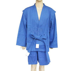 Uniforme de Sambo de Algodón de Alta Calidad, Diseñado para Adultos, para Práctica Diaria, Desarrollo de Habilidades, Costuras Reforzadas en la Parte Delantera, Uso Duradero - Product Image 4