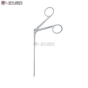 คีมจับหู เครื่องมือผ่าตัด ขนาดปลาย 1 x 4.5 มม. ความยาว 12.5 ซม. เครื่องมือแพทย์สำหรับหู คอ จมูก ที่มีความแม่นยำสูง สำหรับการใช้งานทางคลินิก - Product Image 4