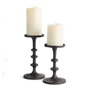 Bougeoir moderne en métal de luxe Décoration de maison élégante Styliste Lightning Design pour mariage Noël Tous les jours Occasions spéciales - Product Image 4