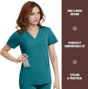 Uniforme médico personalizado de calidad superior, ropa de trabajo de enfermería Unisex para médicos y enfermeras, juegos de exámenes de hospital - Product Image 3
