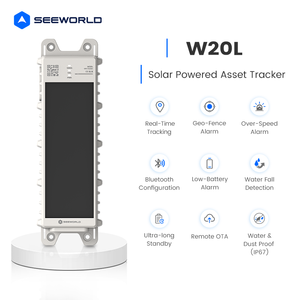 Installation facile, énergie solaire par l'UV pour traceur GPS de conteneur pour remorque avec étanchéité IP67 - Product Image 2