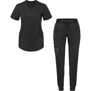 Conjuntos de Uniformes de Enfermería Adar 2026 para Mujer y Hombre, Estilo Jogger con Múltiples Bolsillos, Color y Logotipo Personalizables, Poliéster/Spandex de Alta Calidad - Product Image 3