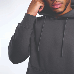 Nouveau sweat à capuche pour homme en molleton 100% coton, chaud et respirant, pour le printemps et l'hiver, style streetwear, sport, broderie 3D unie - Product Image 5
