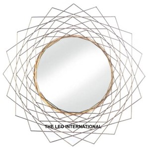 Nuevo Espejo Exterior con Acabado Negro, Personalizable, Moderno y Abstracto, Adecuado para Decoración del Hogar, para Colgar en la Pared - Product Image 1