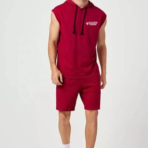 OEM Service Highest Quality Adult Gym Fitness Set <b>Men</b> Two Pieces Made Best Fabric tracksuits <b>for</b> <b>men</b> tracksuits - Product Image 3