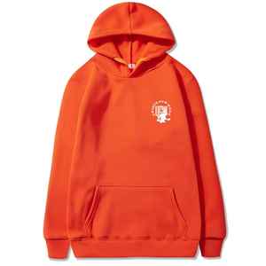 Sudadera de lana de algodón con logotipo personalizado para mujer, jersey de cuello redondo de gran tamaño 2021, ropa bordada personalizada - Product Image 6