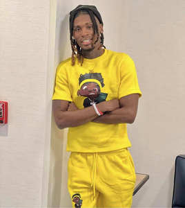 Conjunto de 2 Piezas de Camiseta y Pantalones Cortos con Estampado Gráfico Acid Wash para Hombre, 100% Algodón, Impresión de Silicona, Traje Deportivo de Verano - Product Image 4