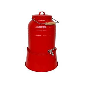 Distributeur de jus galvanisé à revêtement rouge, nouveau Look, distributeur de jus de haute qualité, élégant pour la maison, les Bars, les fêtes, bon marché, quantité minimale de commande - Product Image 1