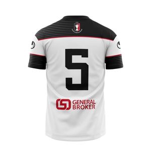 Conjuntos de Ropa Deportiva de Fútbol para Hombre de Secado Rápido, Camisetas de Fútbol con Estampado Digital Personalizado de Alta Calidad con Nombre de Jugador y Logotipo del Equipo - Product Image 4