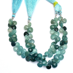 Cuentas Sueltas de Granidierita AAA de 9mm-10mm, Facetadas en Forma de Corazón, Piedra Preciosa Semipreciosa Natural Rara para Joyería - Product Image 2