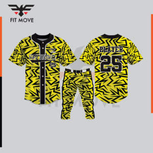 Maillot de baseball respirant personnalisé en gros nouveau design ensemble combo de baseball de haute qualité uniforme hommes bon marché OEM ODM Service - Product Image 6