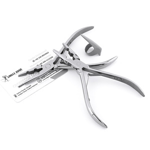 Vente chaude Extension de cheveux double trou Micro anneau plus proche pince de qualité industrielle pour perle fermeture réouverture Laser Logo gravure - Product Image 6